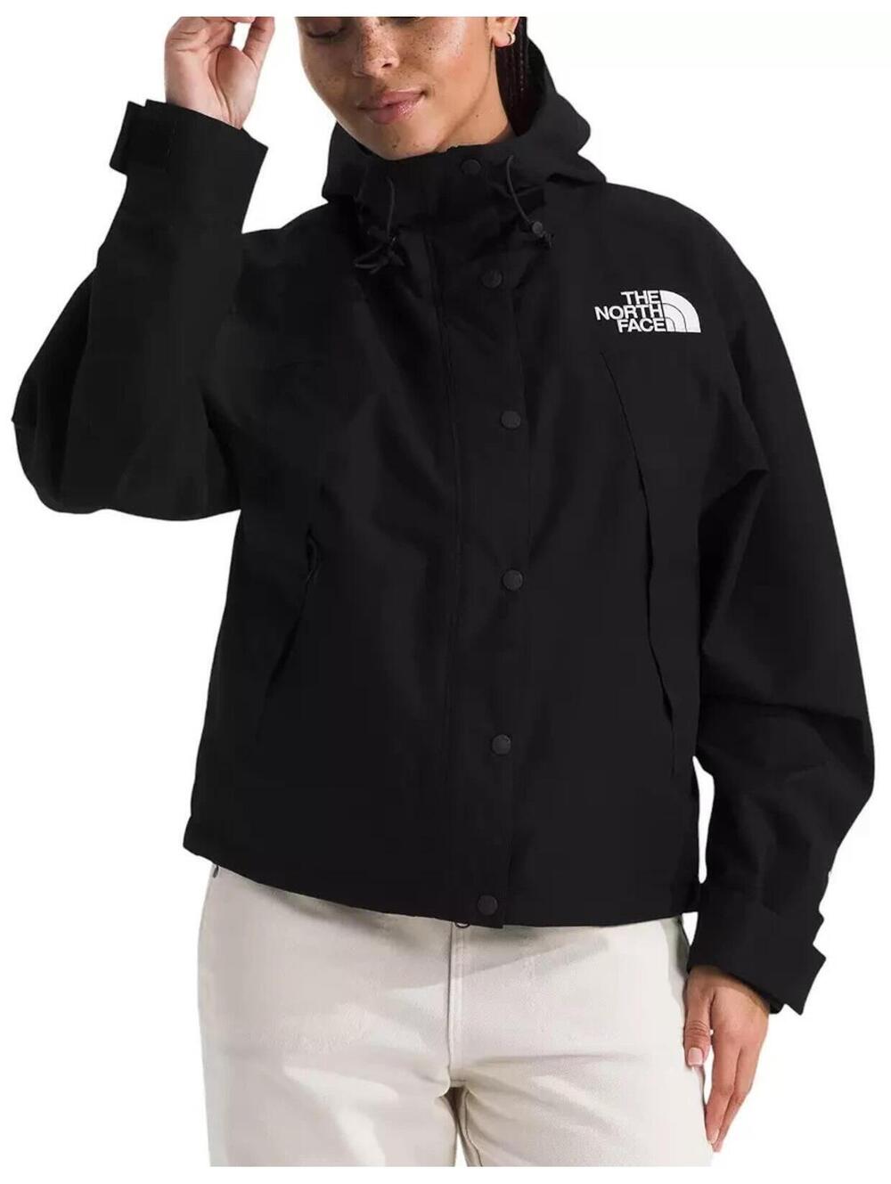 $250 The North Face Women's DryVent Mono Mountain Jacket Size Large TNF Black